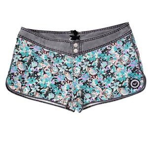 Roxy Women's Swim Boardshorts Size 9 Floral